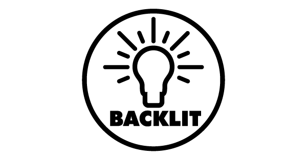 Backlit icon
